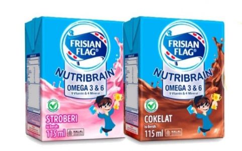 Frisian Flag Uht 110 strawberry