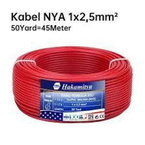 KABEL NYA PIAN 1X2,5MM50Y (45M) (MERAH SNI)