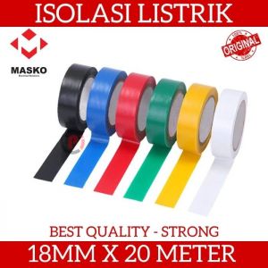 MS ISOLASI MASKO TAPE PVC 18M X 20M