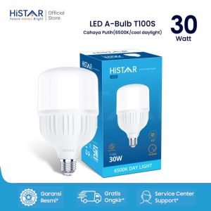 T-BULB T100S 30W 6500K 170-240V HISTAR