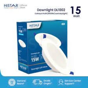 DOWNLIGHT DL1002 15W 6500K 170-240V HISTAR