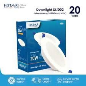 DOWNLIGHT DL1002 20W 6500K 170-240V HISTAR