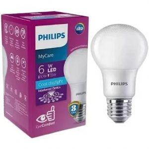 LEDBulb PHILIPS 6W E-27 6500K 230V A60 INDO