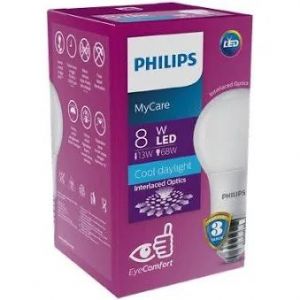 PHILIPS LEDBulb 8W E-27 6500K 230V A60 INDO