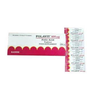 FOLAVIT 400Mg