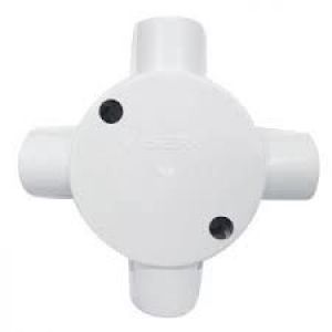 T-DUS 20MM CABANG 4 PUTIH VISERO VTD-005C4A