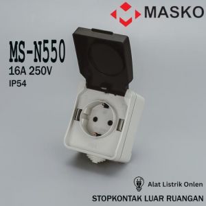 MS SC OB 2P IP54 N550 WATERPROF