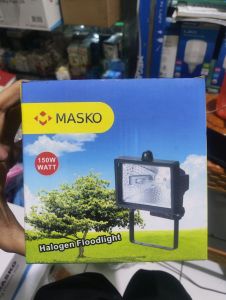 MASKO KAP LAMPU HALOGEN FLOODLIGHT 150W