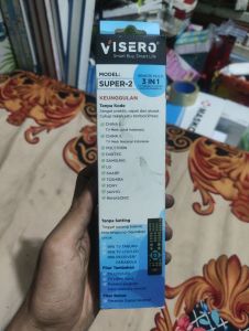 REMOTE TV VISERO 3IN1 SUPER-2 UNIVERSAL