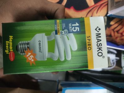 MASKO SPIRO 15W KUNING 
