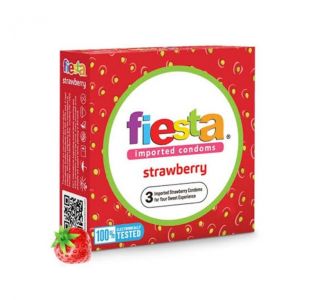 Fiesta Kondom Strawberry
