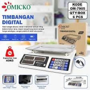 TIMBANGAN DIGITAL OMICKO 40KG (OM-7905)