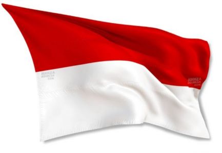 BENDERA MERAH PUTIH KAIN