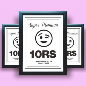 PIGURA 10RS HITAM MINIMALIS
