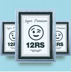 PIGURA 12RS PUTIH UKIR SILVER