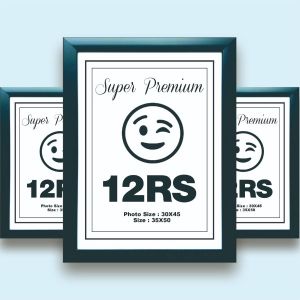 PIGURA 12RS HITAM MINIMALIS