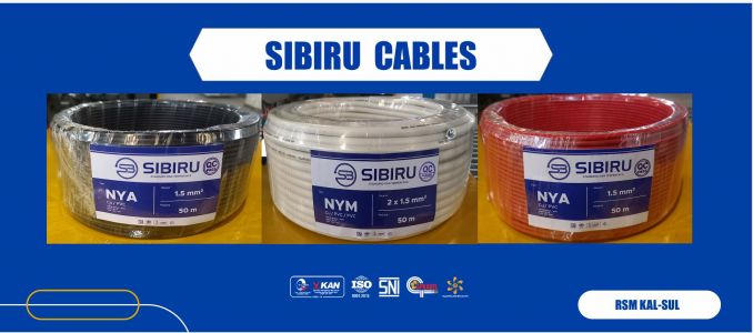 KABEL NYM SIBIRU 50M SNI