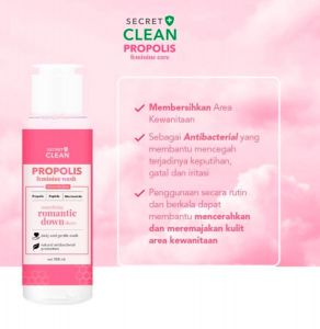 Secret Clean propolis Fem Wash Romantic Down