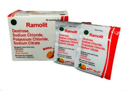 Ramolit rasa jeruk (oralit) 