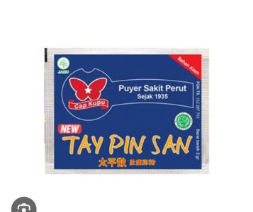 TAY PIN SAN Cap Kupu-Kupu