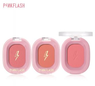 Pinkflash blush on