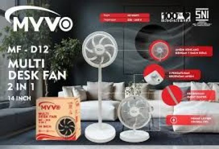 KIPAS MYVO MULTI DESK-FAN MF-D12 1402 (2IN1) 14IN