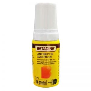 BETADINE ANTISEPTIC 5ML