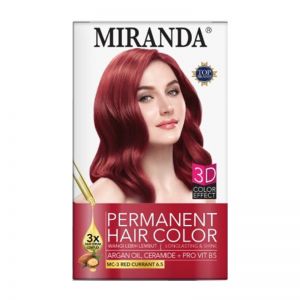 MIRANDA HAIR CLR MC-3 RED AS FIRE