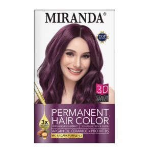 MIRANDA HAIR CLR MC-13 DARK PURPLE