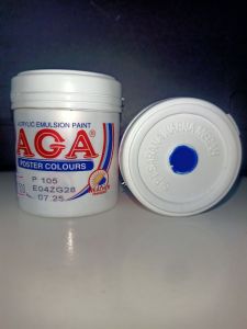 CAT AGA POSTER 100 CC P 105 BIRU