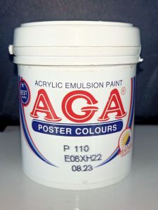 CAT AGA POSTER 100 CC P 110 COKLAT TUA