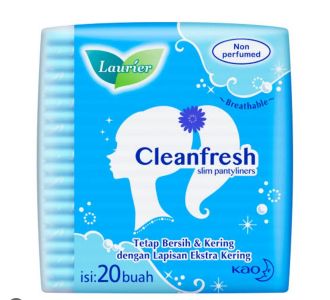 Laurier pantyliner 20pcs