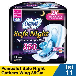 Charm safe night isi 11 dan 12 35cm