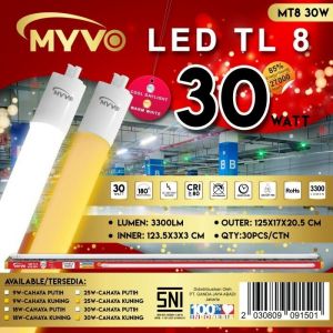 T8 MYVO LED 30W PUTIH