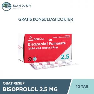 Bisoprolor 2,5mg 