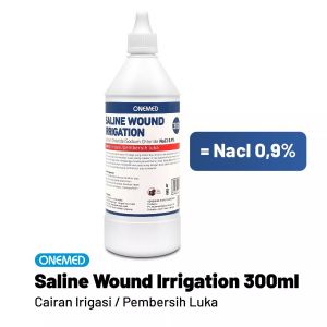 Onemed saline wound irrigation 300ml