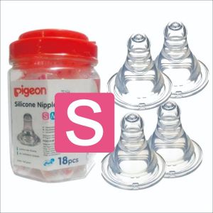 PIGEON SILICONE NIPPLE S