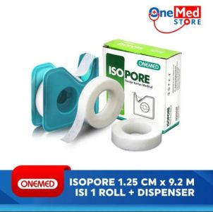 Isopore onemed 1,25x5cm plaster 