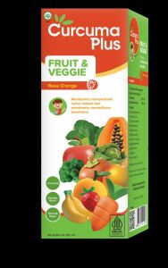 curcuma plus fruit dan veggie 100ml