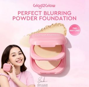 glad2glow perfect blurring powder foundation