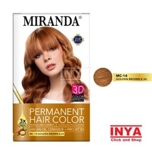 MIRANDA HAIR CLR MC-14 GOLDEN BROWN