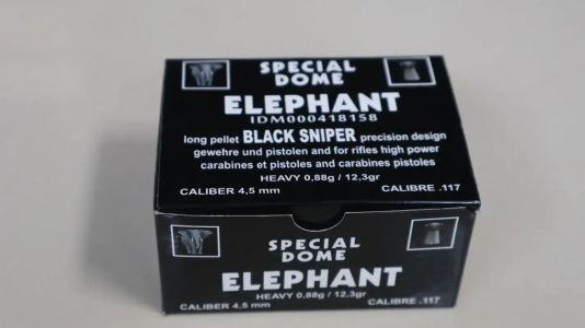 PELURU ELEPHANT HITAM 1 PAK