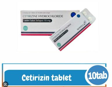 Cetirizine novel bawah 