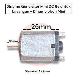 DINAMO LAYANGAN GEPENG 12-24V