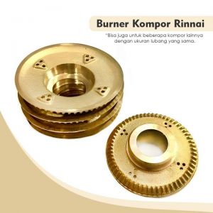 BURNER RINAI KUNINGAN TEBAL KW