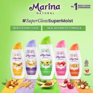 marina natural hand and body lotion 150ml