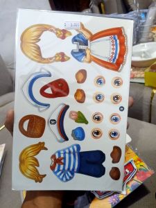 STIKER DRESS UP