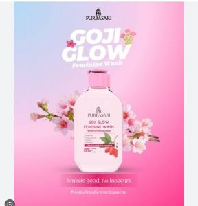 purbasari goji glow feminine wash 100ml