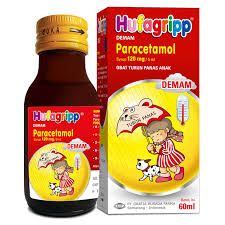 Hufagrip demam Paracetamol syrup