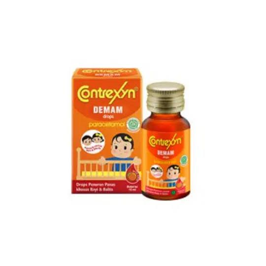Contrexyn drops demam syrup